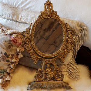 Antique Iron Art JM 59 Mirror